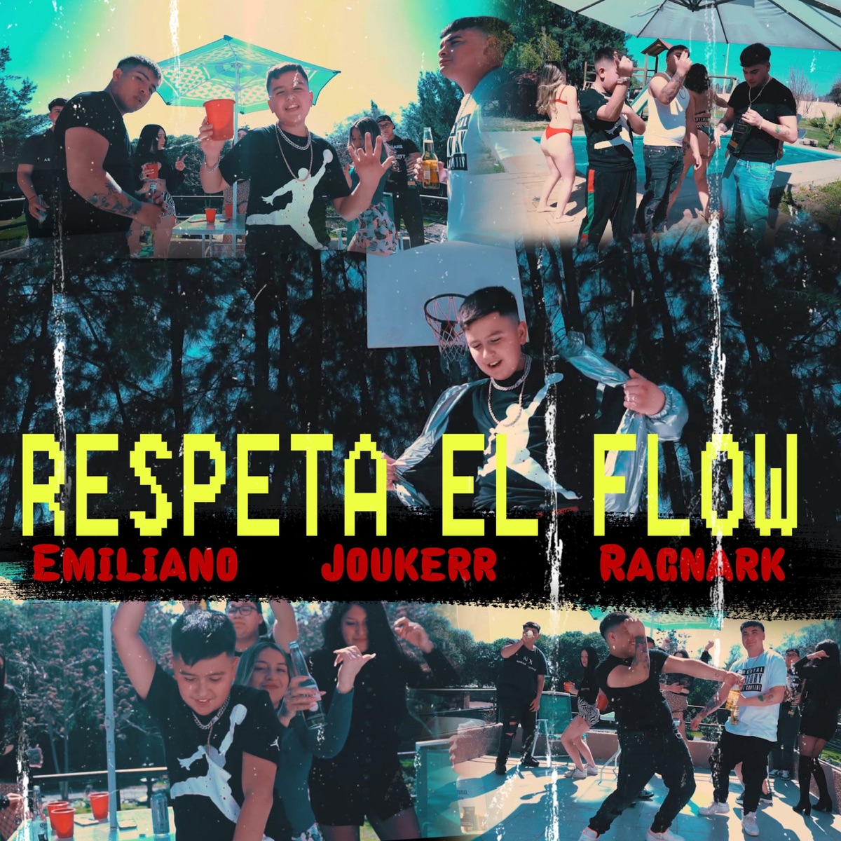 Respeta el flow (feat. Joukerr Music & Ragnark Music) - Single by Emiliano Official album cover