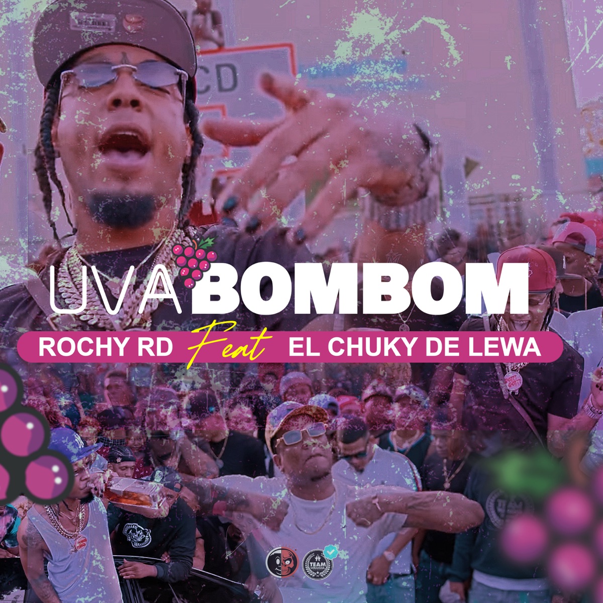 Uva Bombom - Single by Rochy RD & El Chuky De Lewa album cover