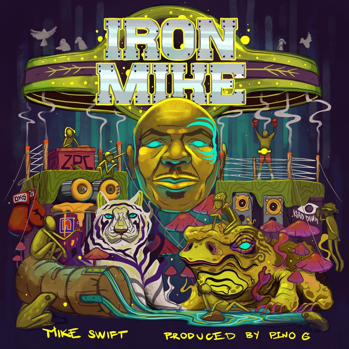 Iron Mike by Mike Swift album cover