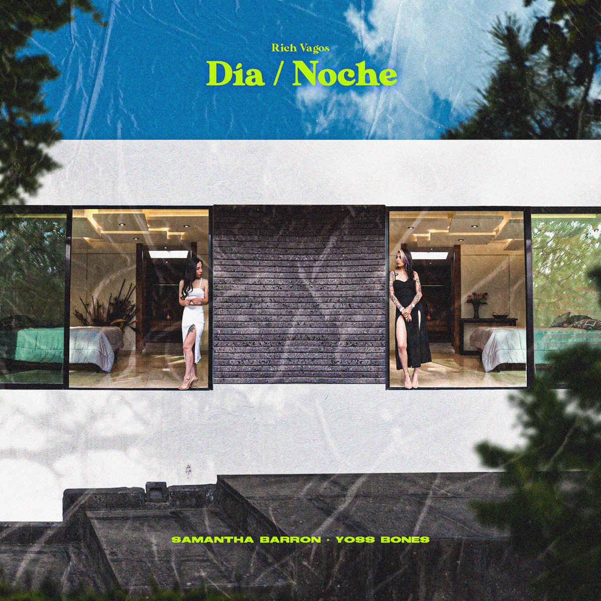Día / Noche - Single by Rich Vagos, Samantha Barrón & Yoss Bones album cover