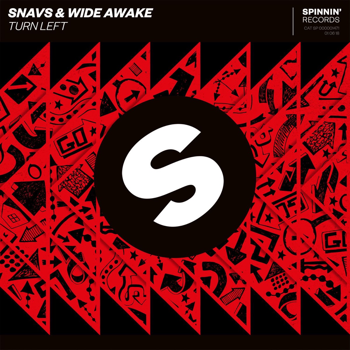 Turn Left - Single by Snavs & WiDE AWAKE album cover