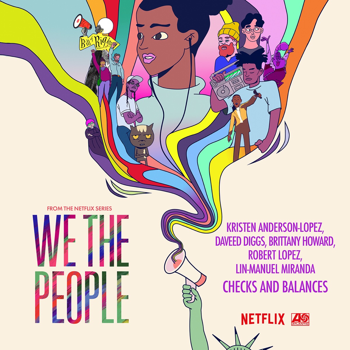 Checks and Balances (from the Netflix Series "We The People") - Single by Kristen Anderson-Lopez, Lin-Manuel Miranda, Robert Lopez, Daveed Diggs & Brittany Howard album cover artwork
