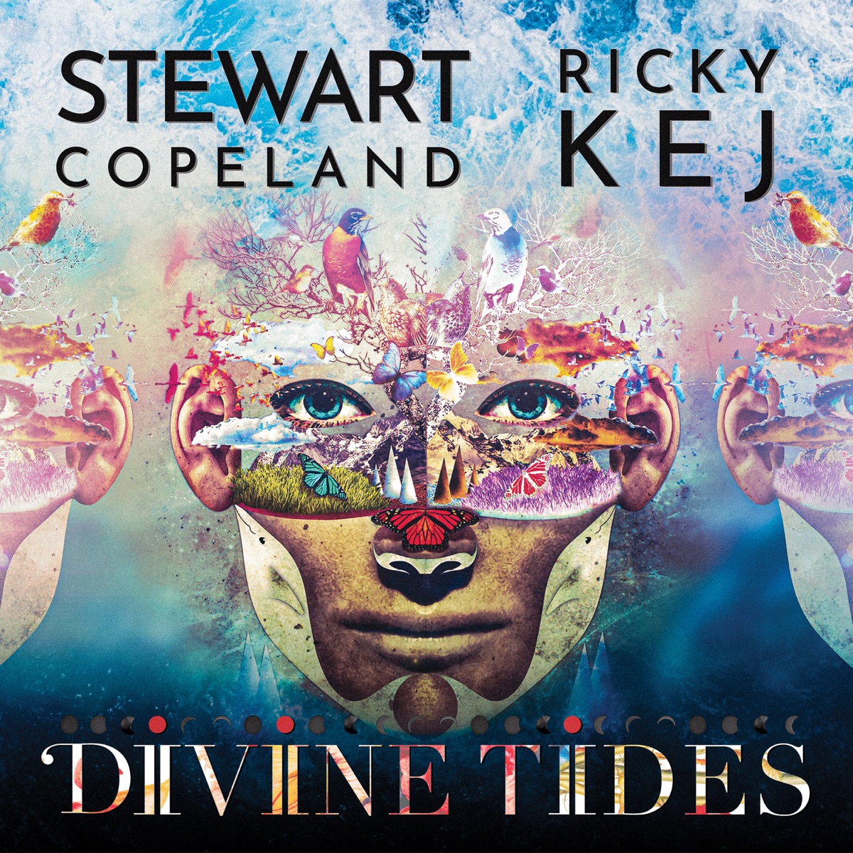 Divine Tides by Stewart Copeland & Ricky Kej album cover