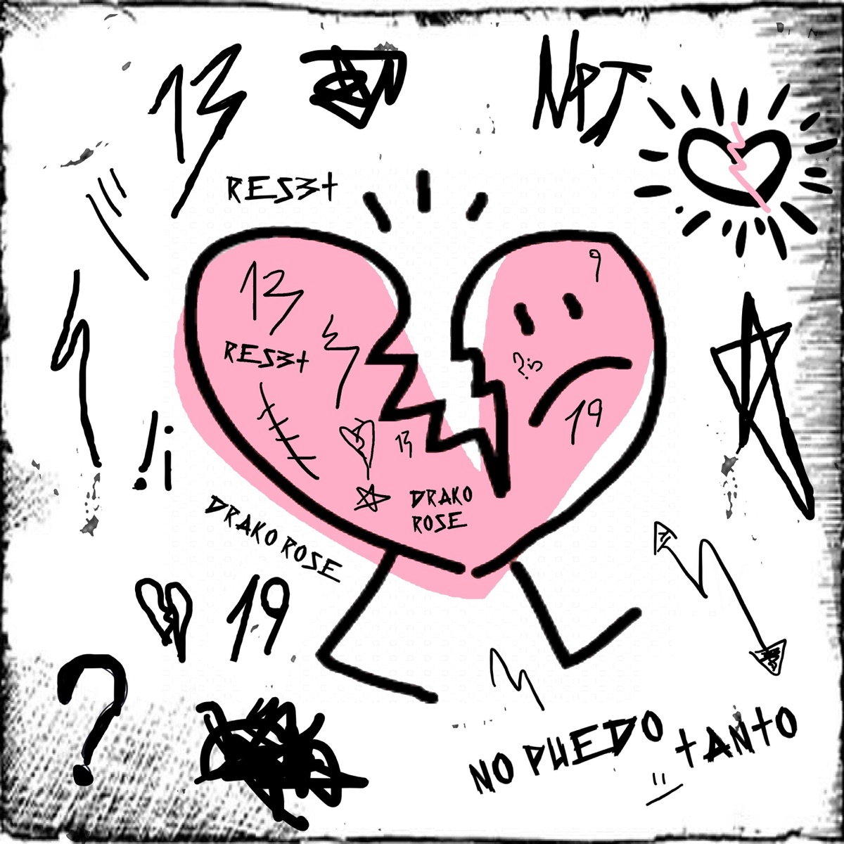 No Puedo Tanto - Single by Res3t & Drako Rose album cover