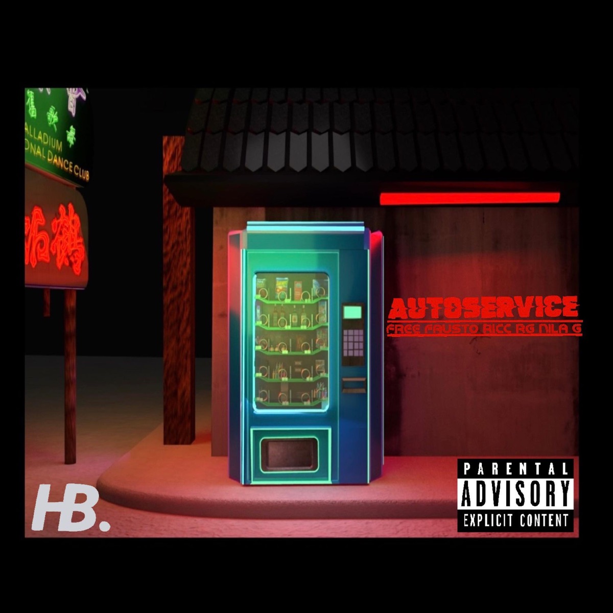 AutoService (feat. RICC RG & Freefausto) - Single by Nila G album cover