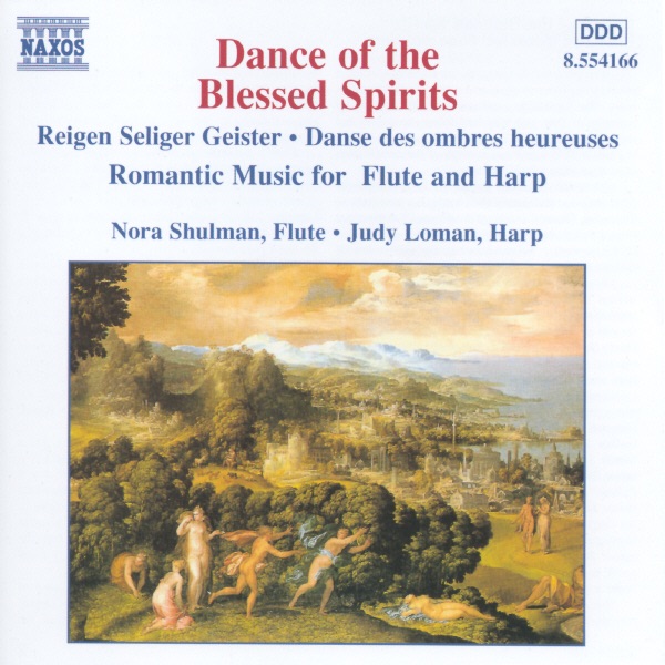 Dance Of The Blessed Spirits by Dance Of The Blessed Spirits, Judy Loman, Nora Shulman & Nora Shulman, Flute, Judy Loman, Harp album cover