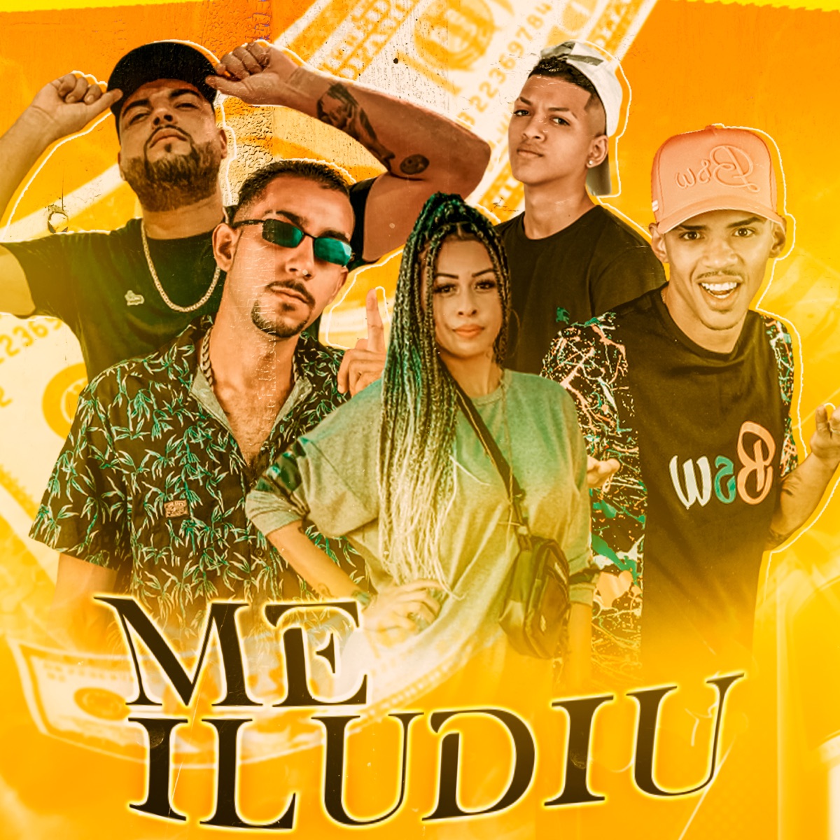 Me Iludiu - Single by Maneiro Na Voz, Curió MlkCaro, mc lina & MC CM album cover