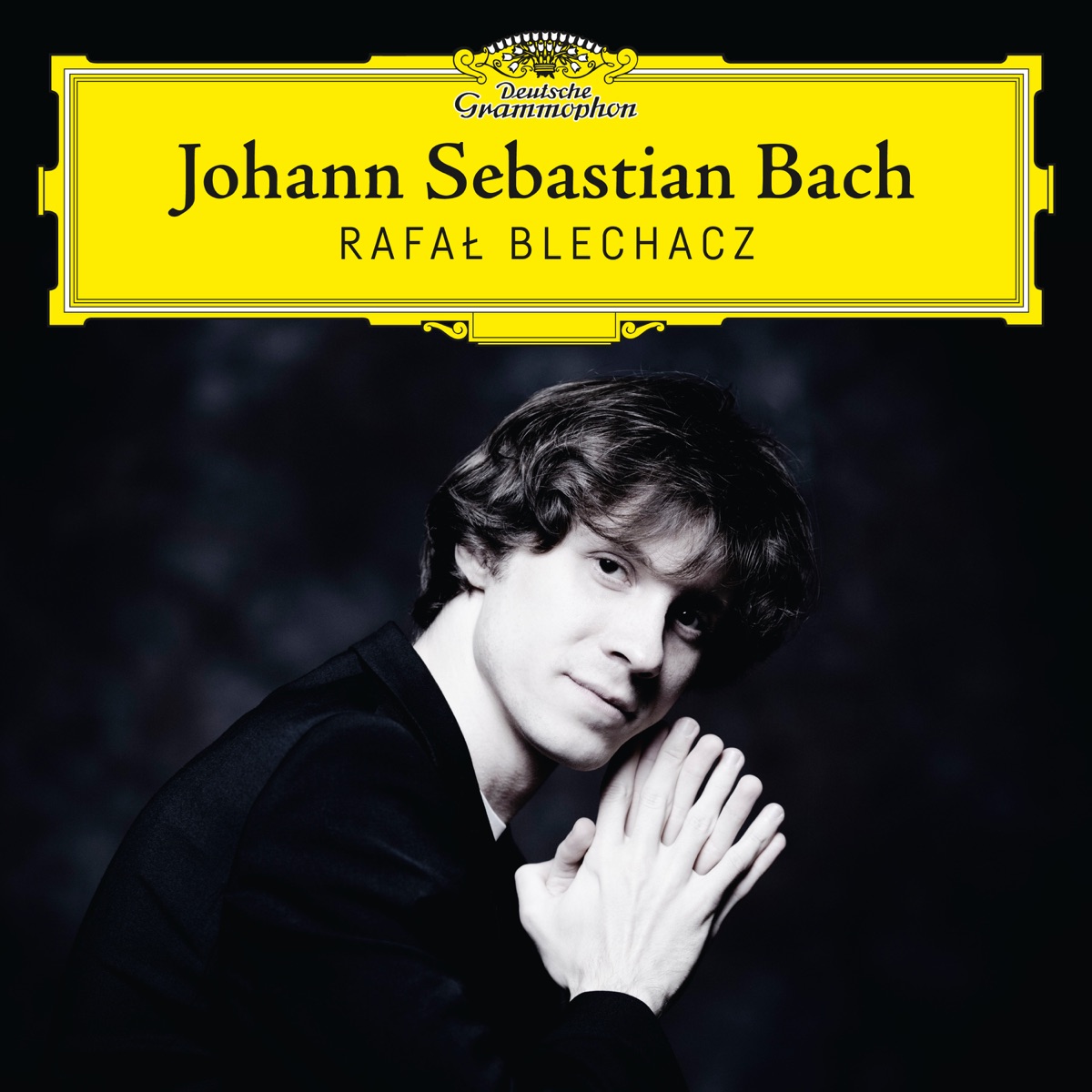 Johann Sebastian Bach by Rafał Blechacz album cover