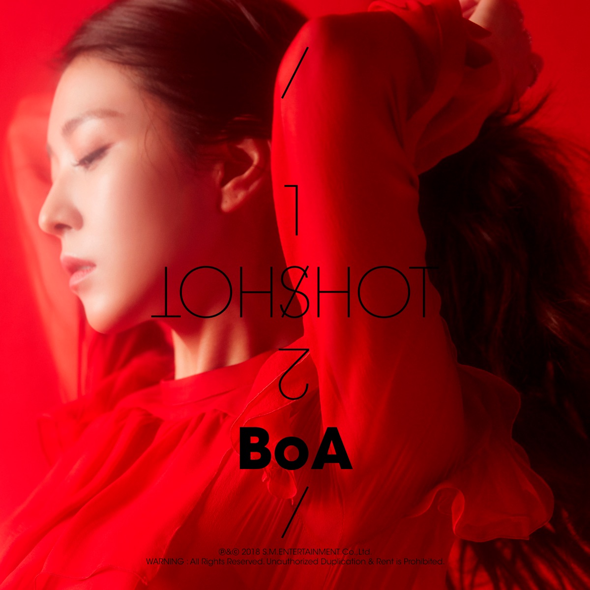 ONE SHOT, TWO SHOT - The 1st Mini Album by BoA album cover