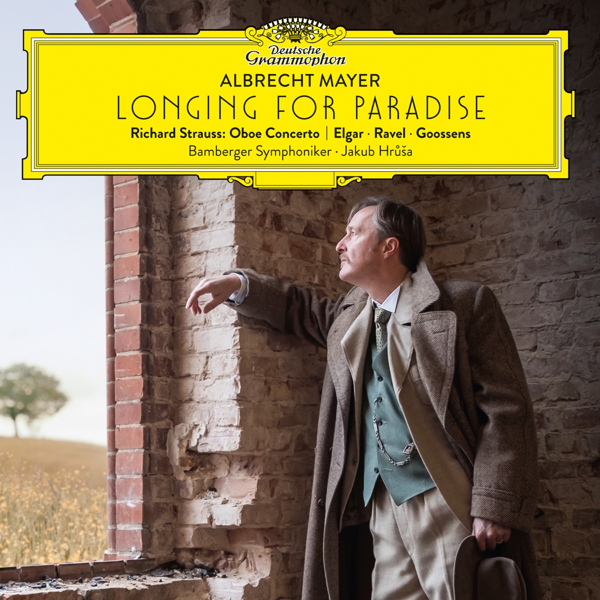 Longing for Paradise by Albrecht Mayer, Bamberg Symphony Orchestra & Jakub Hrůša album cover