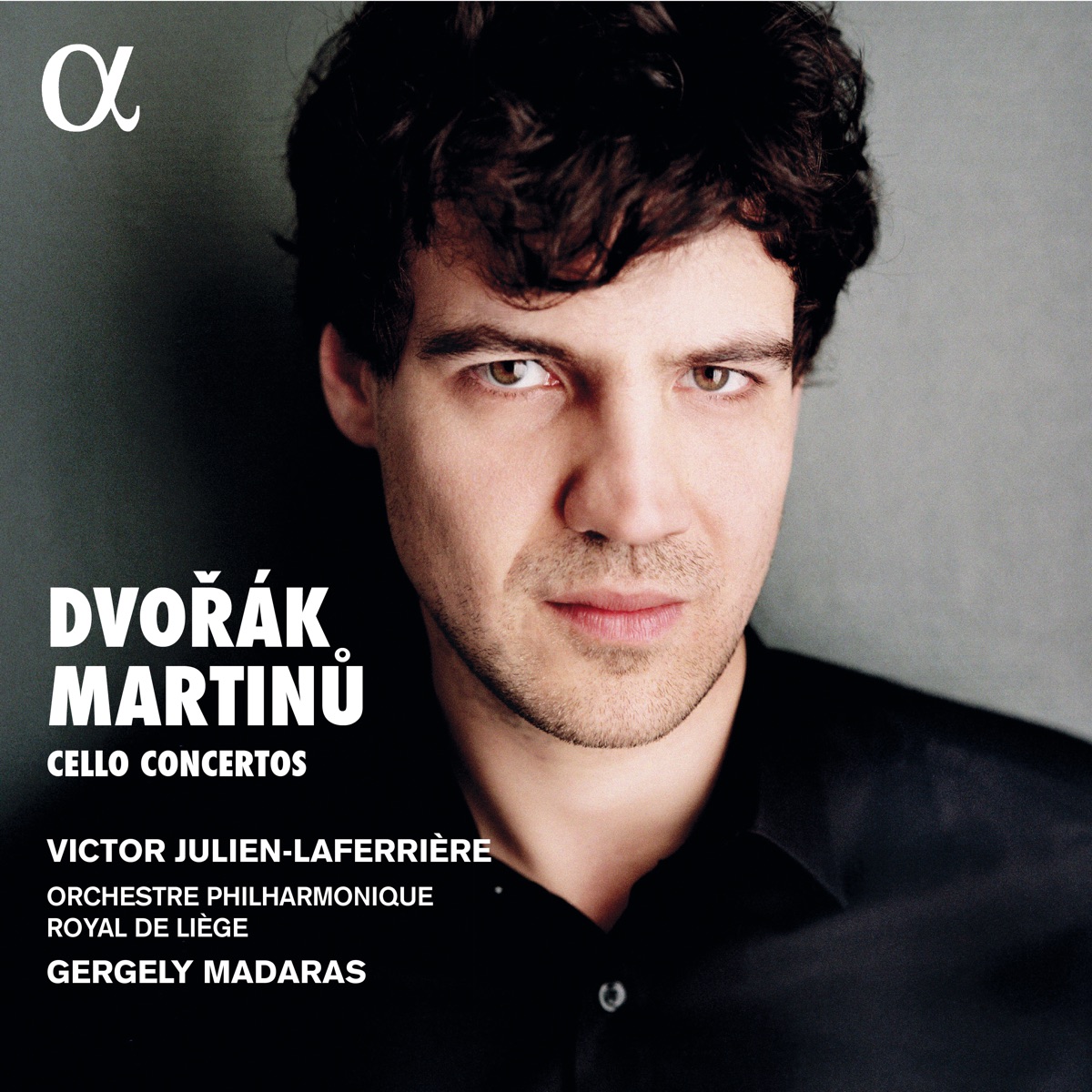 Dvořák & Martinů: Cello Concertos by Victor Julien-Laferrière, Orchestre Philharmonique Royal de Liège & Gergely Madaras album cover