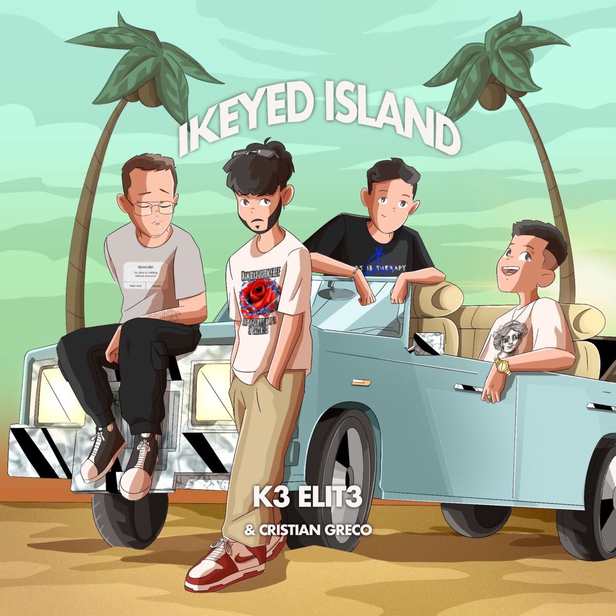Ikeyed Island (feat. Cristian Greco) - Single by K3 Elit3 album cover