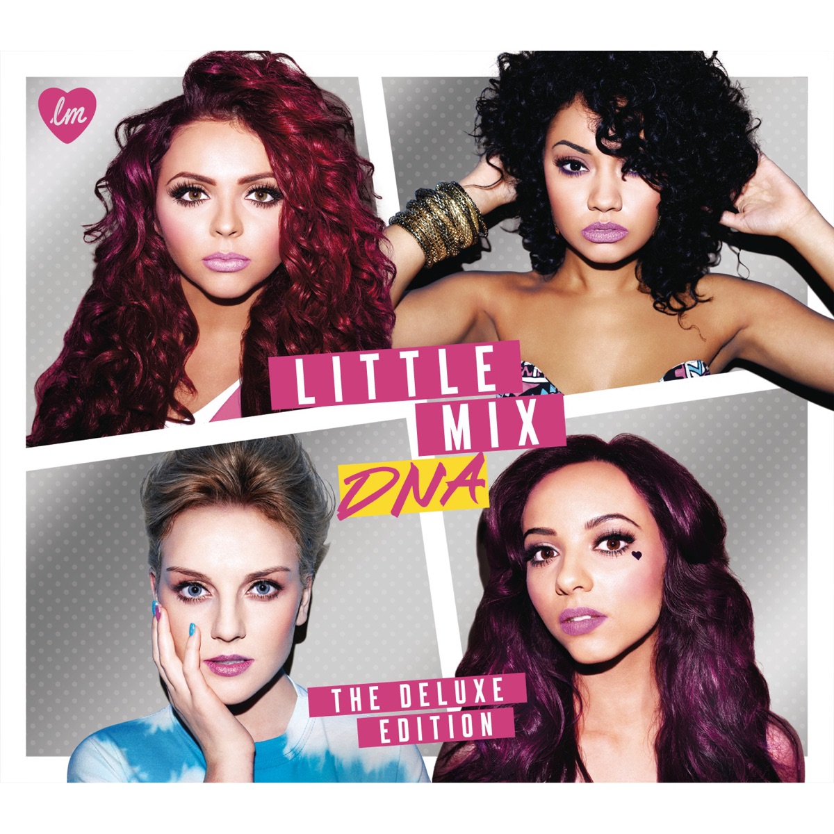 DNA (The Deluxe Edition) by Little Mix album cover