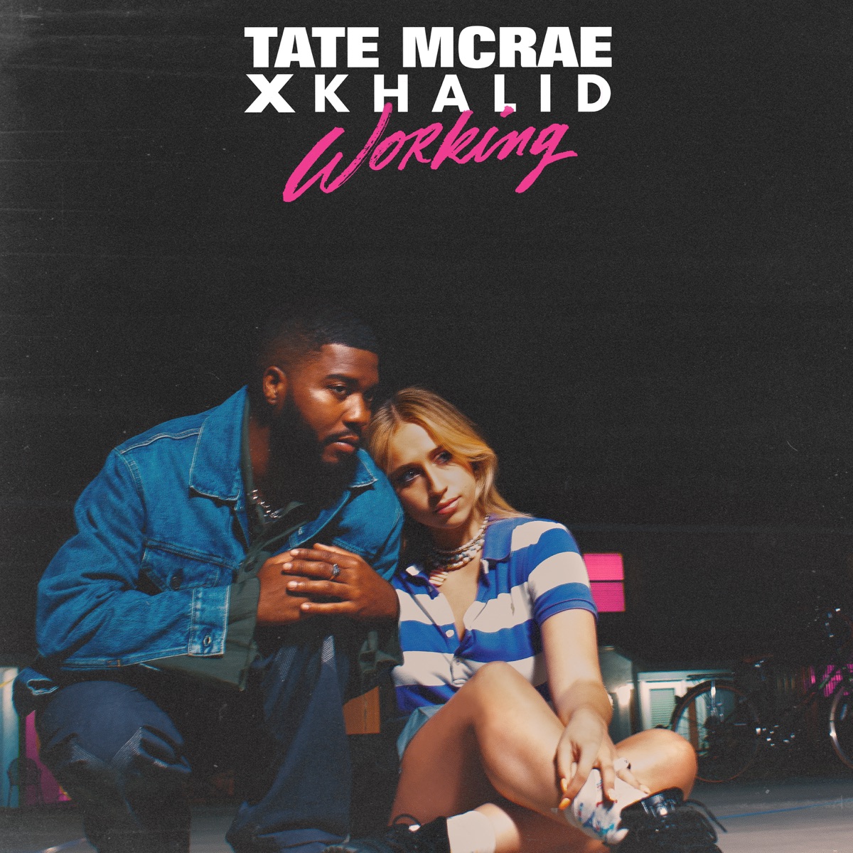 working - Single by Tate McRae & Khalid album cover artwork