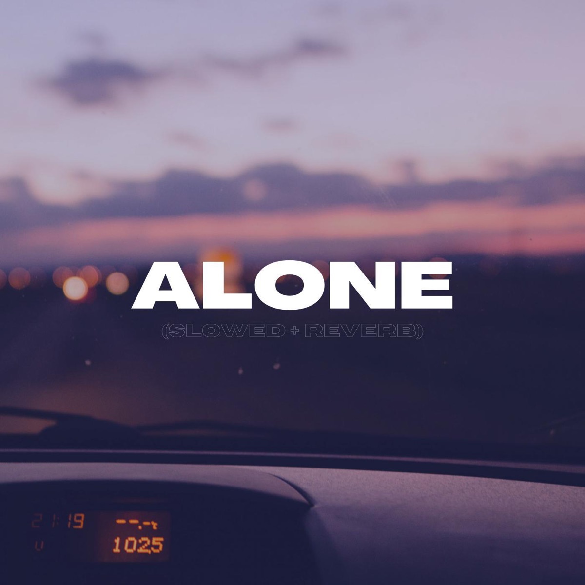 Alone (Slowed + Reverb) [feat. Zimmy E] - Single by Luqman.808 album cover
