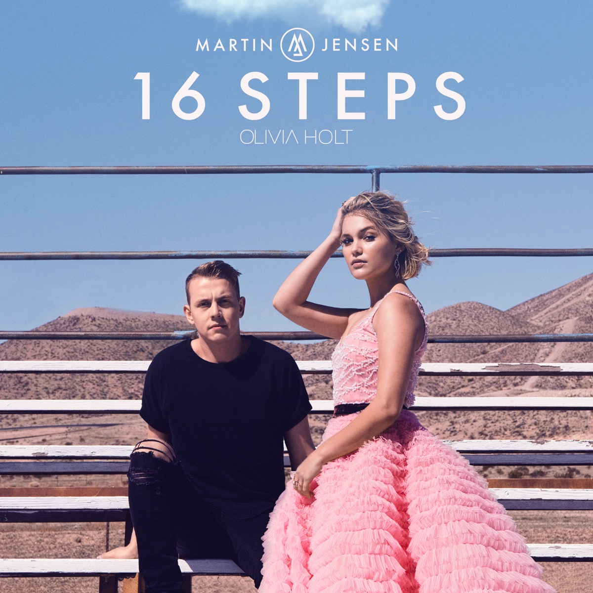 16 Steps - Single by Martin Jensen & Olivia Holt album cover