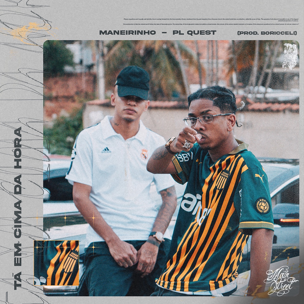 Ta em Cima da Hora - Single by MC Maneirinho, PL Quest & Boricceli album cover