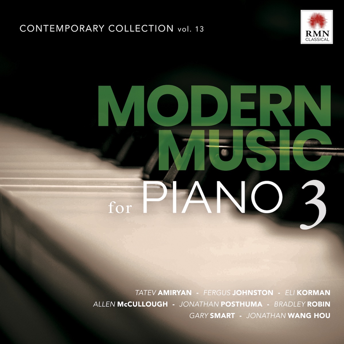 Contemporary Collection, Vol. 13: Modern Music for Piano 3 by Various Artists album cover