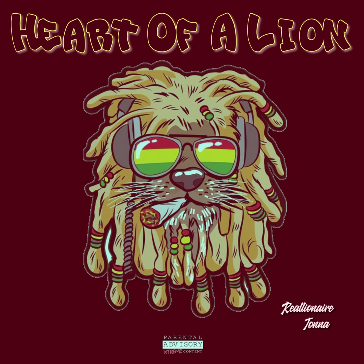 Heart of a Lion - Single by Reallionaire Tonna album cover