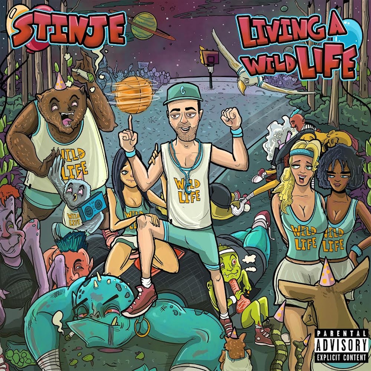 Living a Wild Life - Single by Stinje album cover