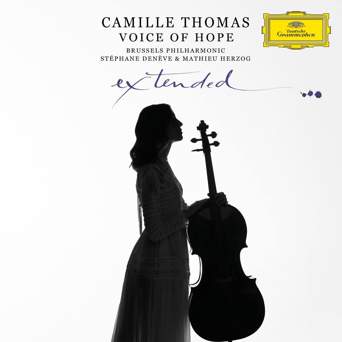 Voice Of Hope (Extended Edition) by Camille Thomas, Brussels Philharmonic, Stéphane Denève & Mathieu Herzog album cover