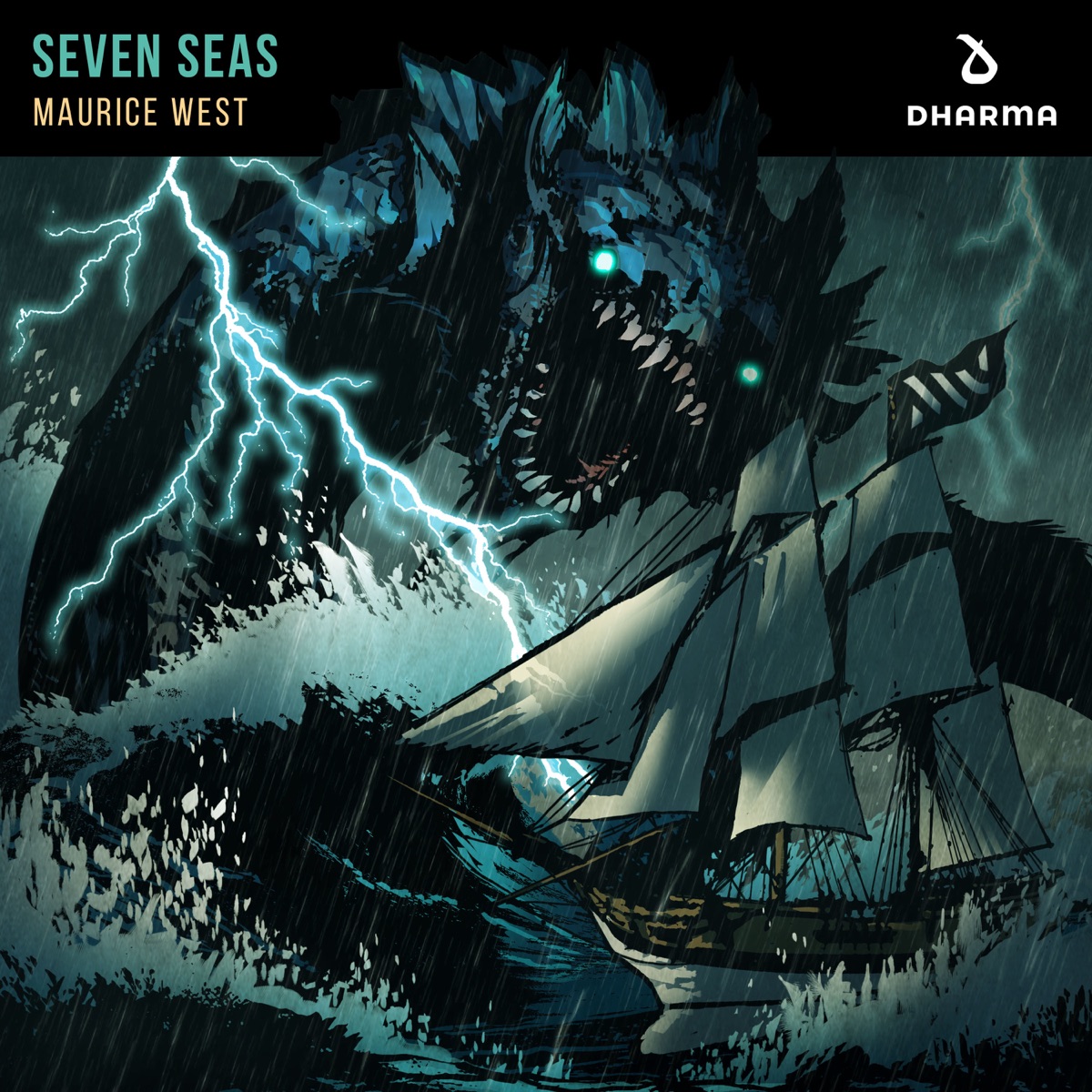 Seven Seas - Single by Maurice West album cover
