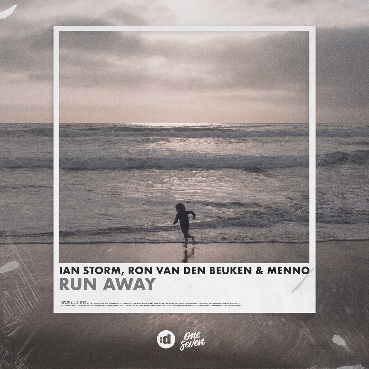 Run Away - Single by Ian Storm, Ron van den Beuken & Menno album cover