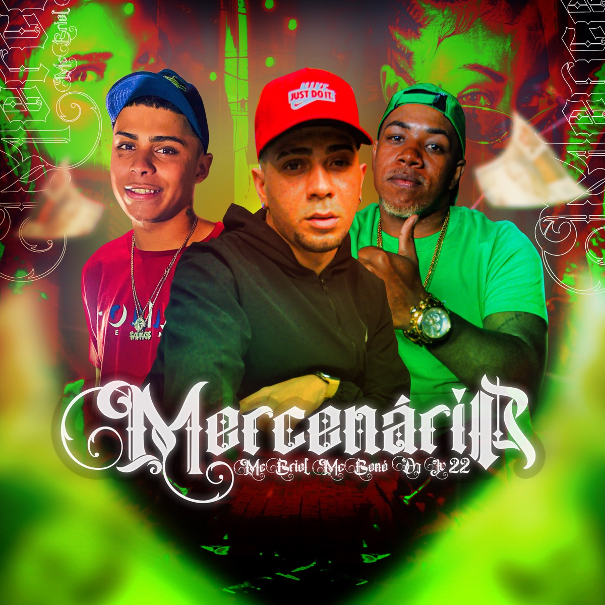 Mercenária - Single by DJ JV 22, MC Bené & Briel Real album cover