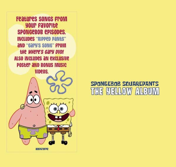 Spongebob Squarepants - The Yellow Album by SpongeBob SquarePants album cover
