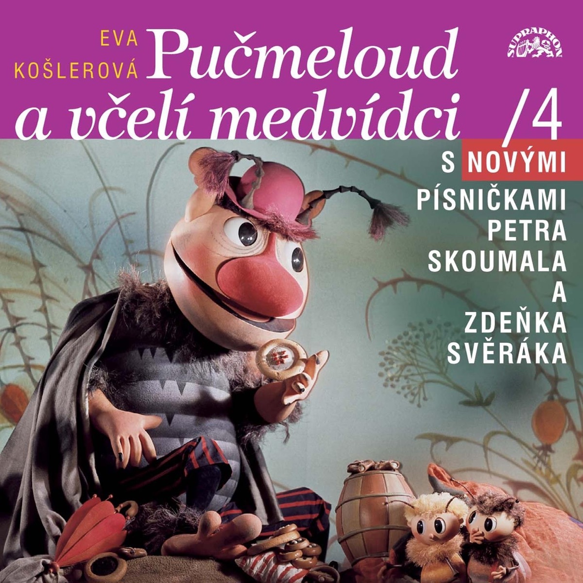 Včelí Medvídci A Pučmeloud by Václav Vydra, Josef Dvořák & Petr Skoumal album cover