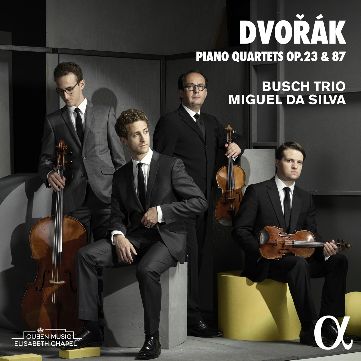 Dvořák: Piano Quartets Op. 23 & 87 by Busch Trio & Miguel Da Silva album cover