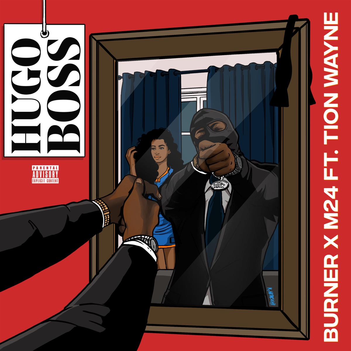 Hugo Boss (feat. Tion Wayne) - Single by Burner & M24 album cover