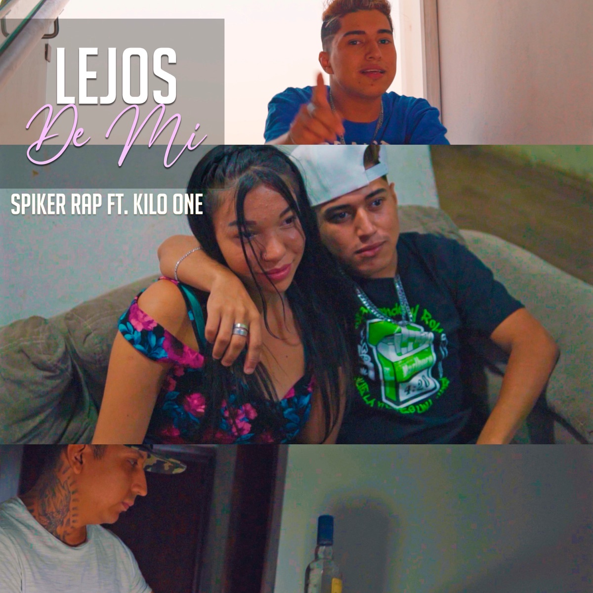 Lejos de Mi (feat. Kilo One) - Single by Spiker Rap album cover