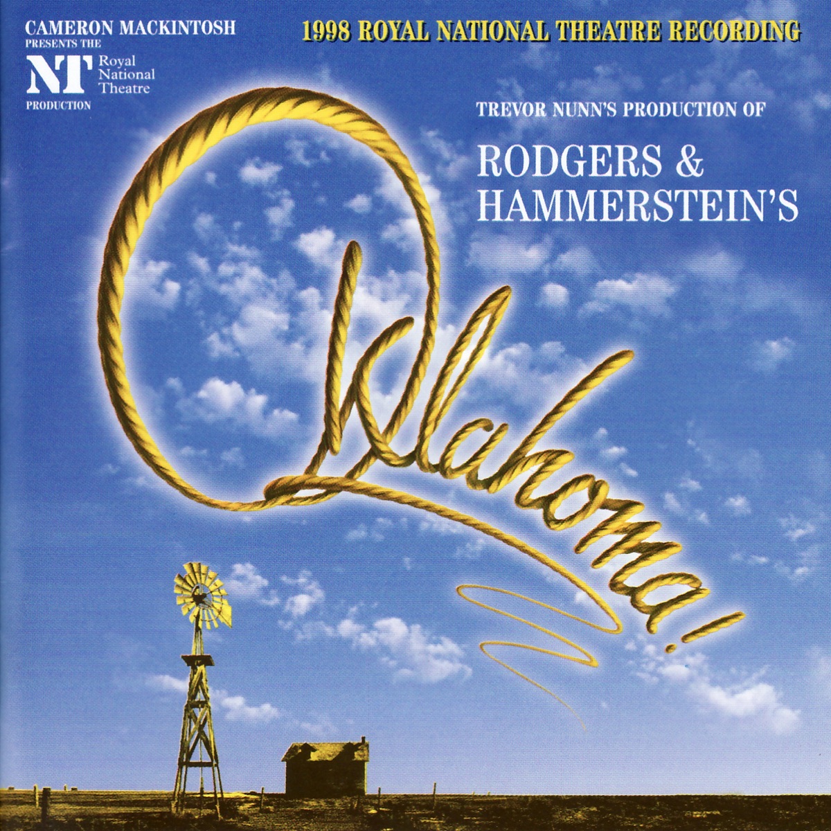 Oklahoma! (1998 Royal National Theatre Recording) by Rodgers & Hammerstein, Hugh Jackman, Josefina Gabrielle & Maureen Lipman album cover