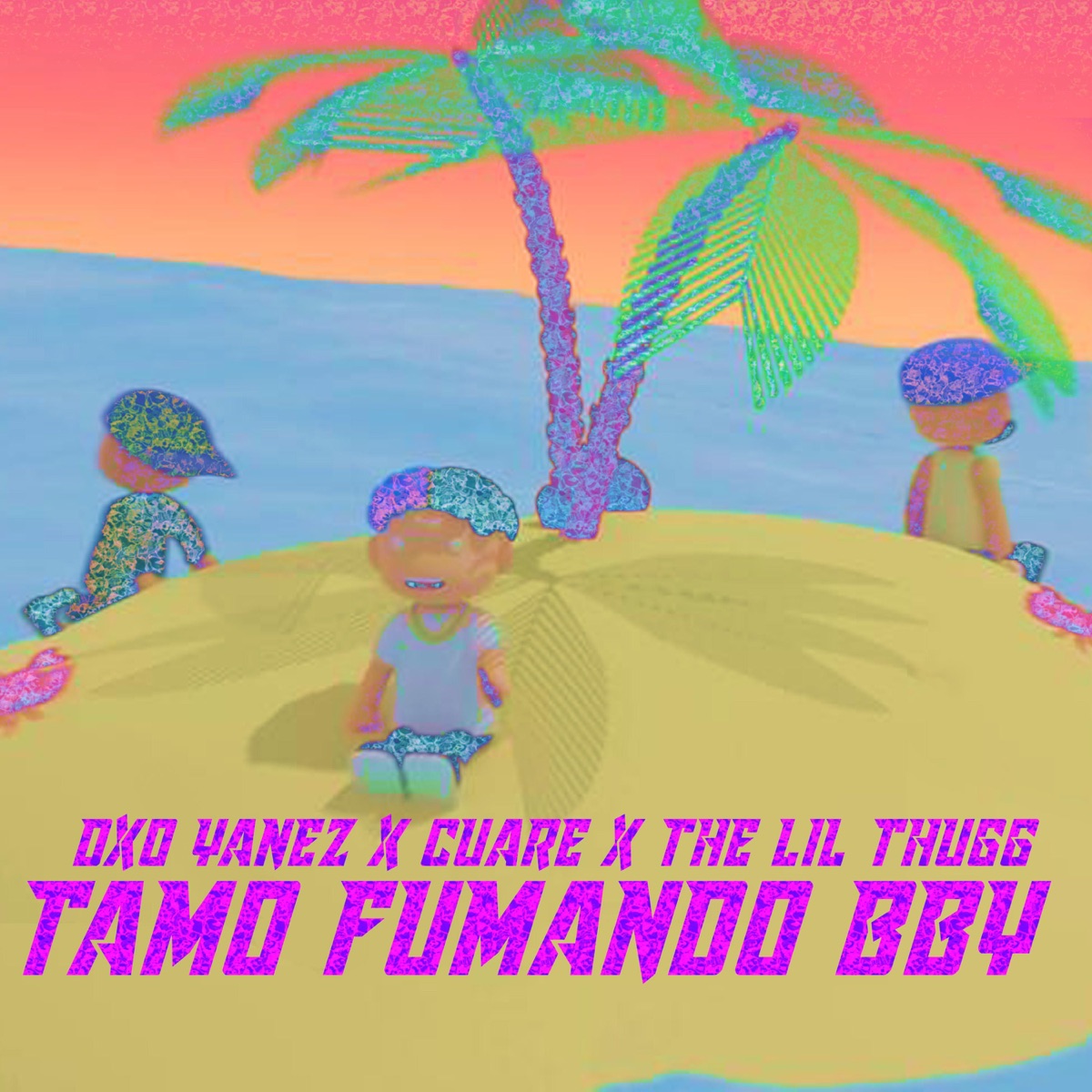 Tamo fumando bby (feat. Slimmy cuare & the lil thugg) - Single by Dxo Yanez album cover
