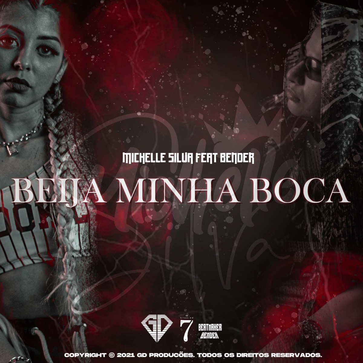 Beija Minha Boca (feat. Bender On The Beat) - Single by Michelle Silva album cover