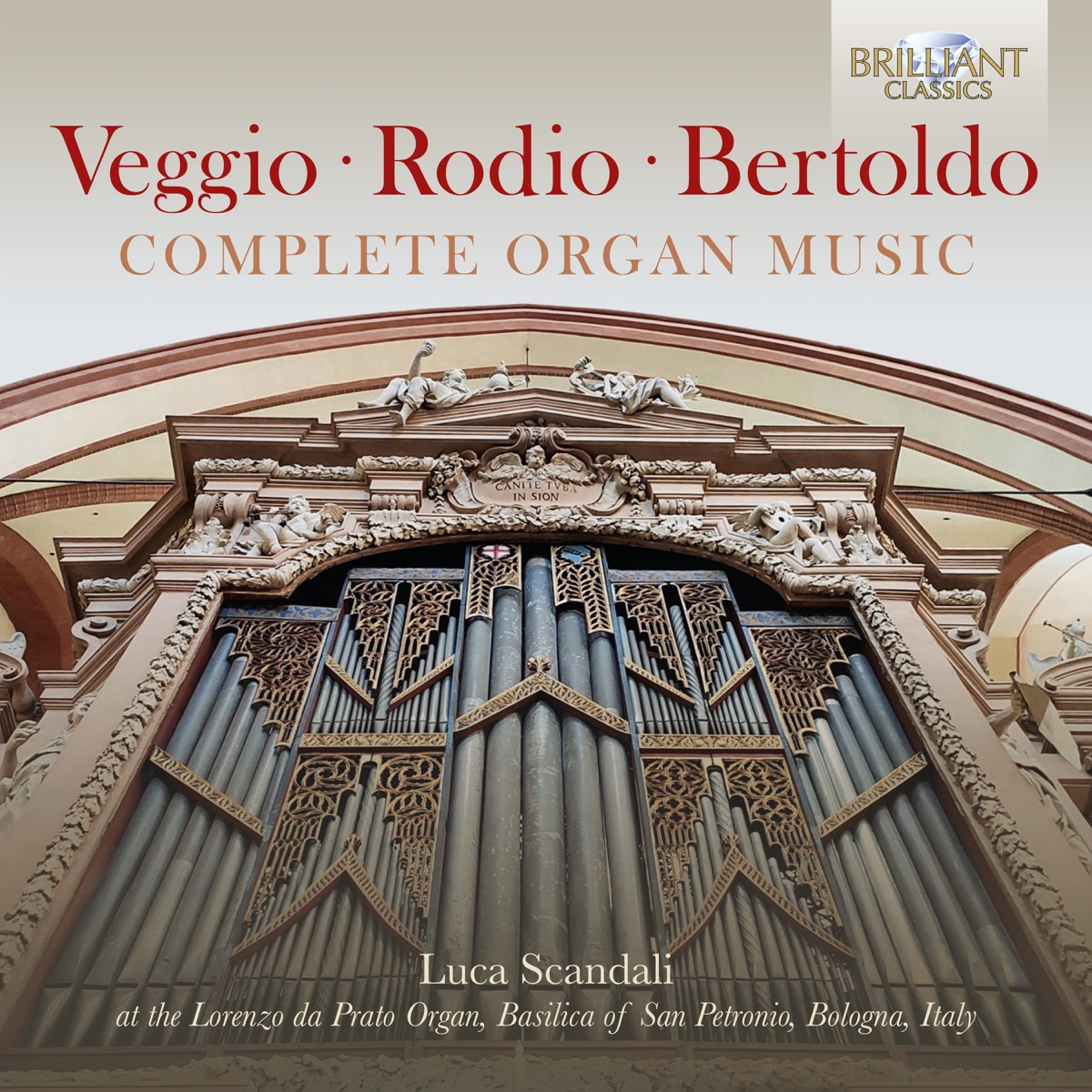 Veggio, Rodio, Bertoldo: Complete Organ Music by Luca Scandali & Scandali Luca album cover