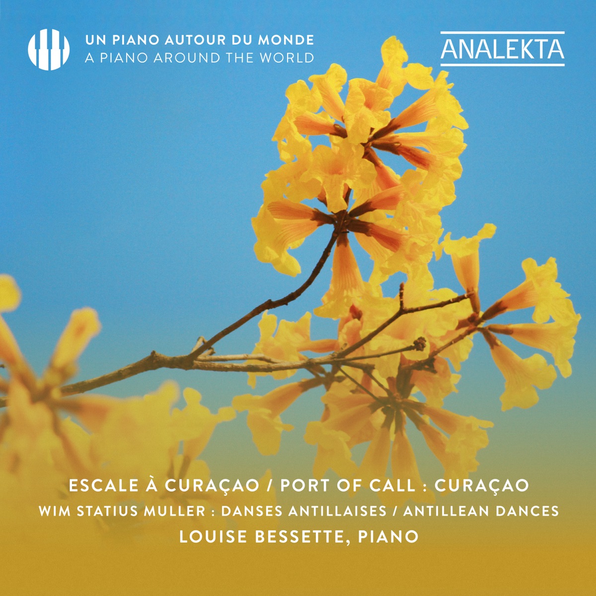 Wim Statius Muller: Antillean Dances – Port-of-Call: Curaçao by Louise Bessette album cover