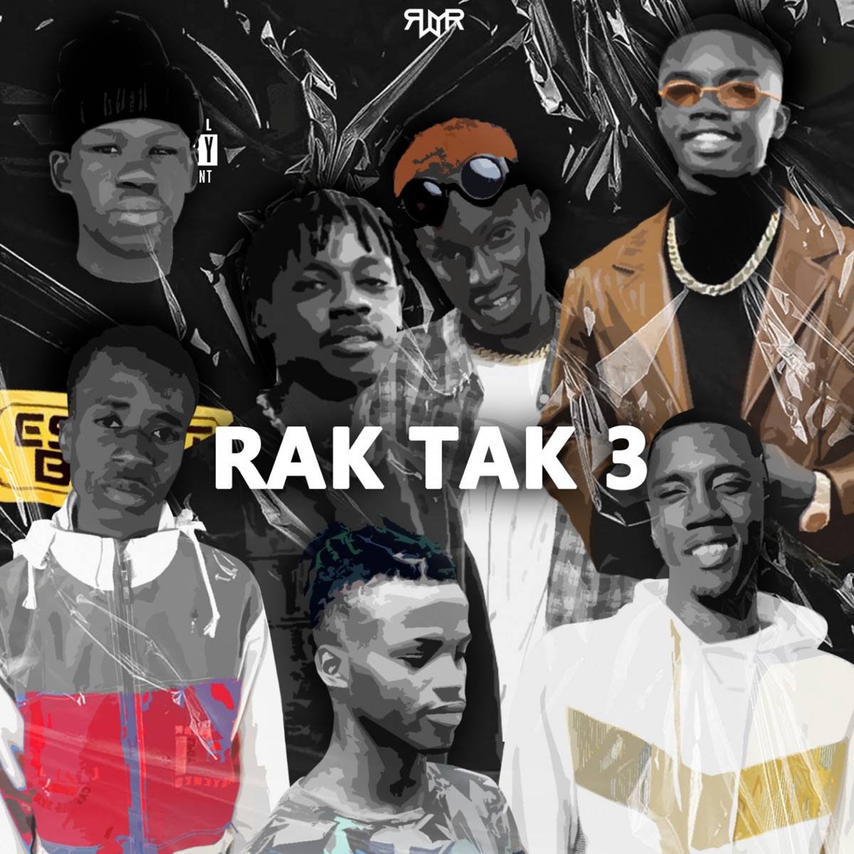Rak Tak 3 (feat. Papish Squa, Tidiou King & Moyz Ng) - Single by Kid Veli, AD FLOW & Niino MD album cover