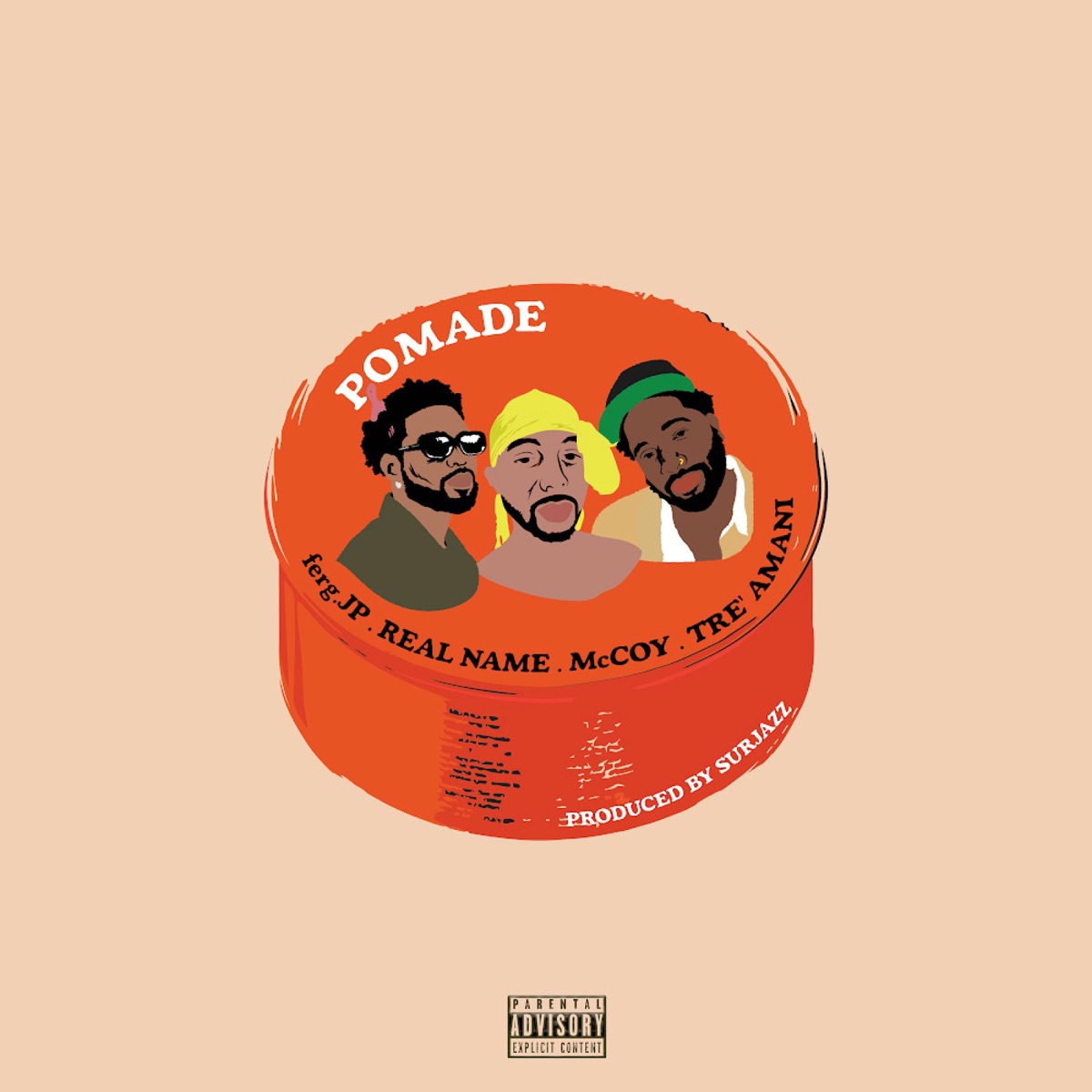 Pomade (feat. ferg.JP & Tre' Amani) - Single by Realname McCoy album cover
