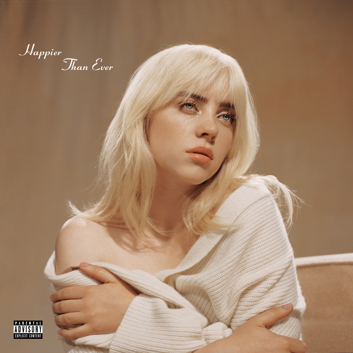 Happier Than Ever by Billie Eilish album cover