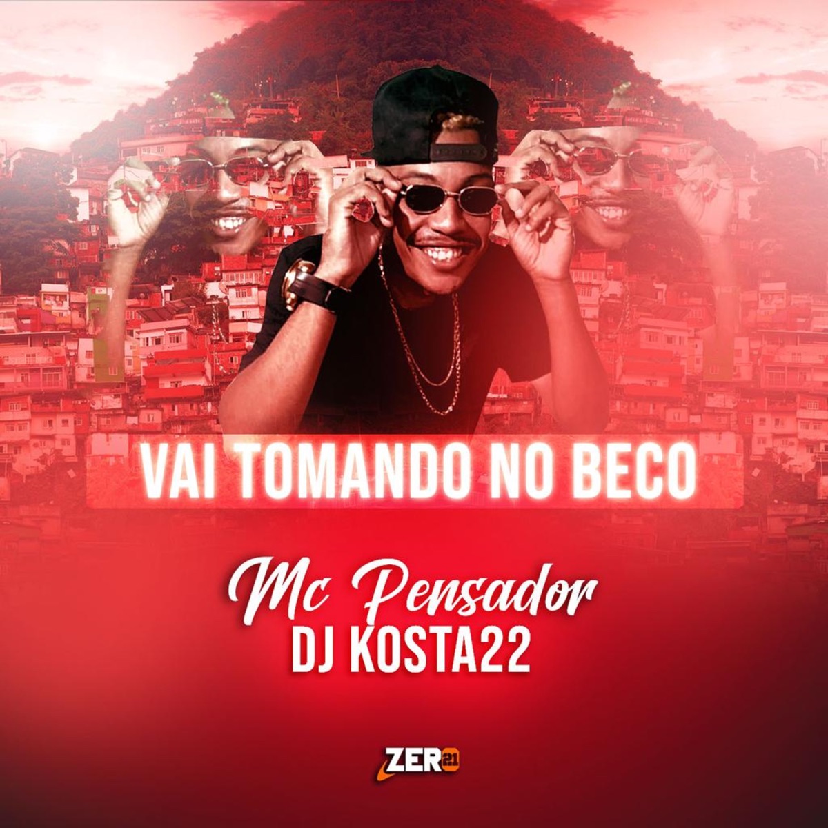 Vai Tomar no Beco - Single by Mc Pensador & DJ Kosta 22 album cover
