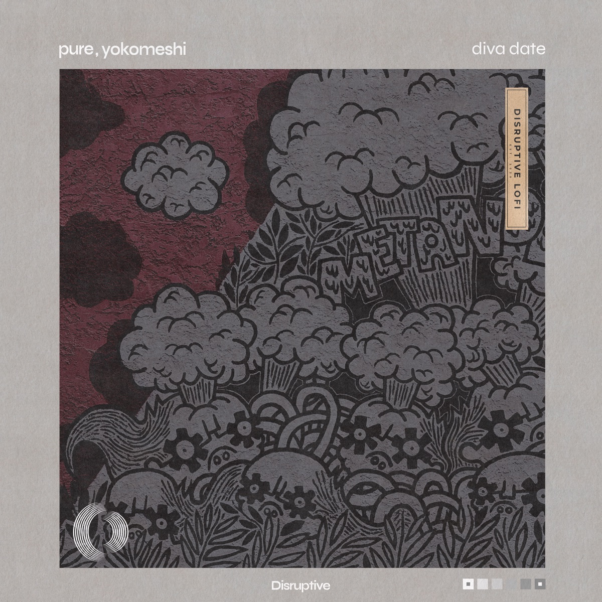 Diva Date - Single by Pure, Yokomeshi & Disruptive LoFi album cover