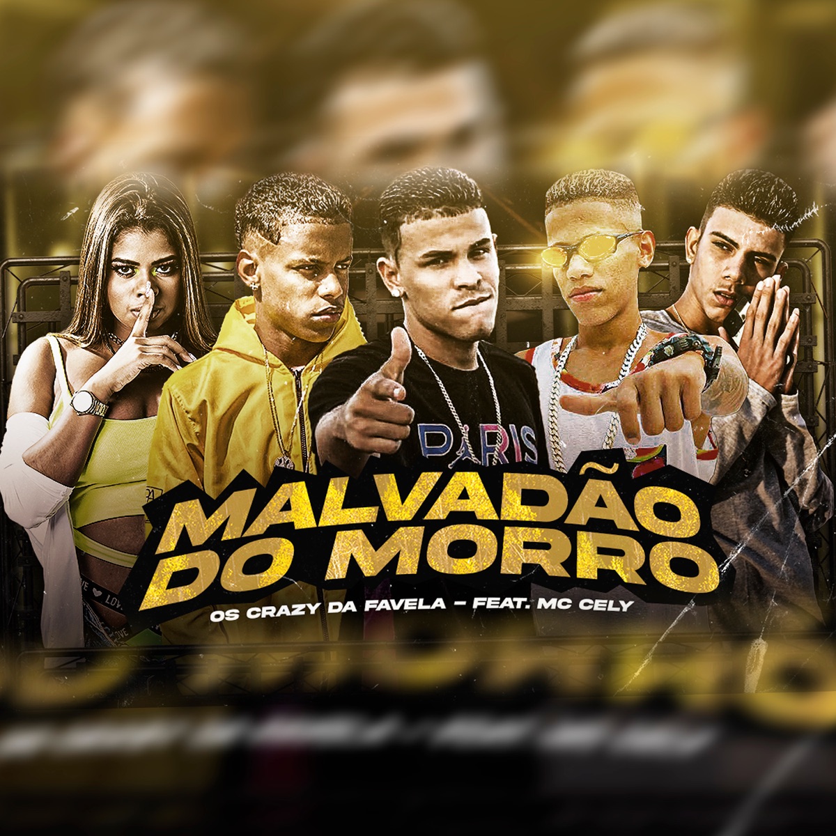 Malvadão do Morro - Single by Os Crazy Da Favela & Mc Cely album cover
