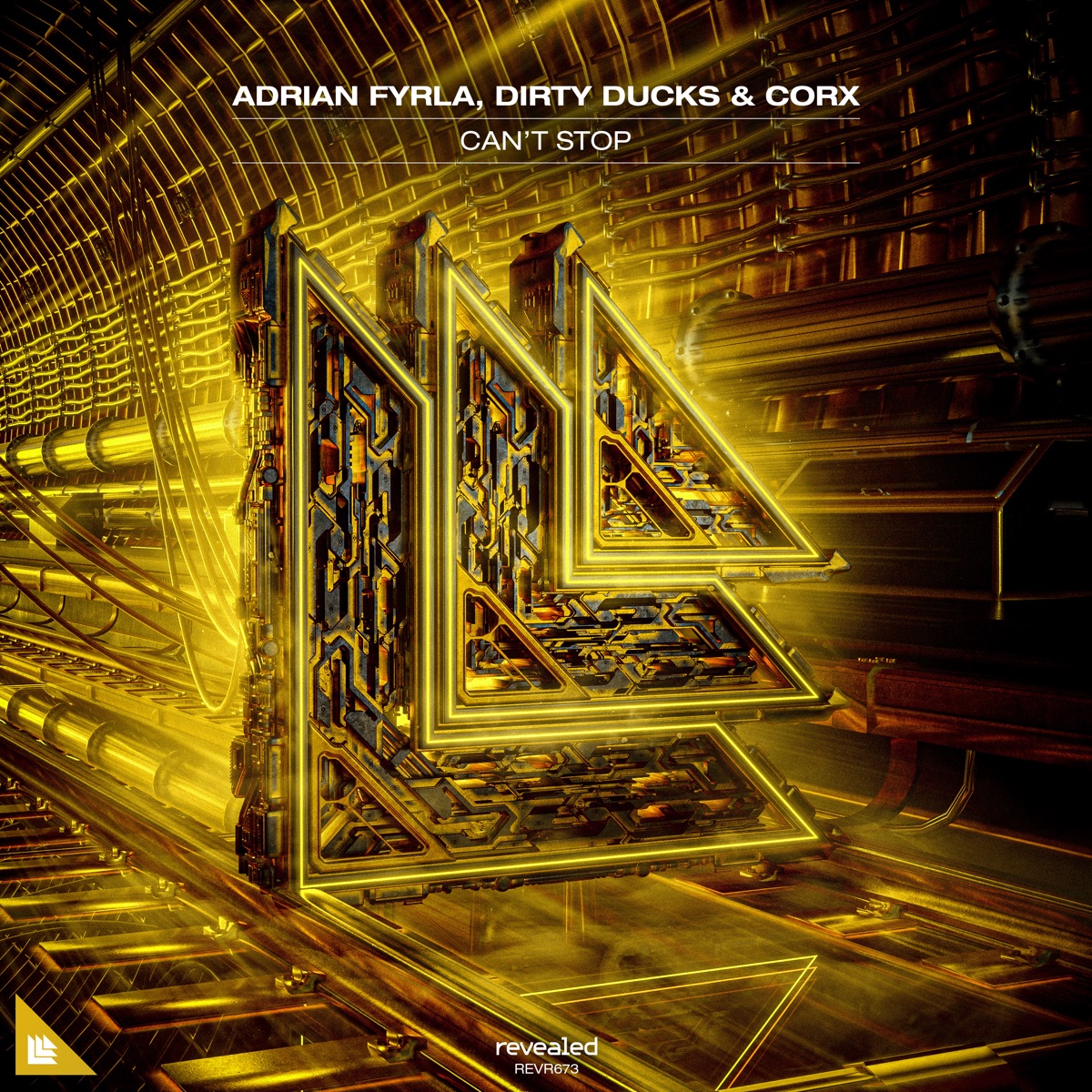 Can't Stop - Single by Adrian Fyrla, Dirty Ducks & Corx album cover
