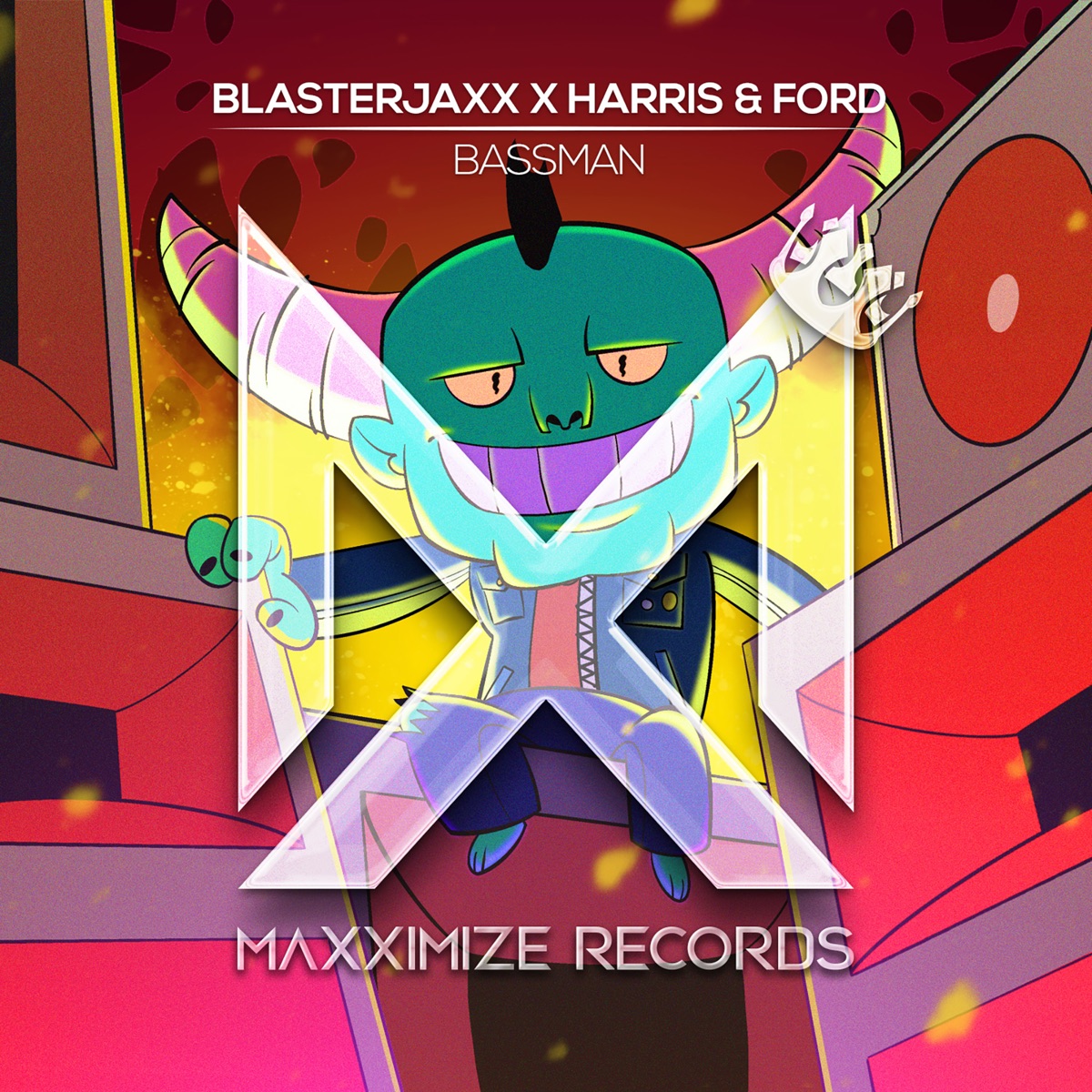 Bassman - Single by Blasterjaxx & Harris & Ford album cover