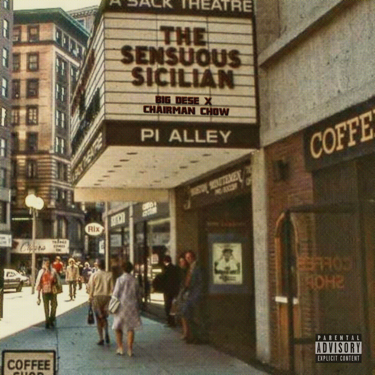 The Sensuous Sicilian by Big Dese, Chairman Chow, Big Dese & Chairman Chow album cover