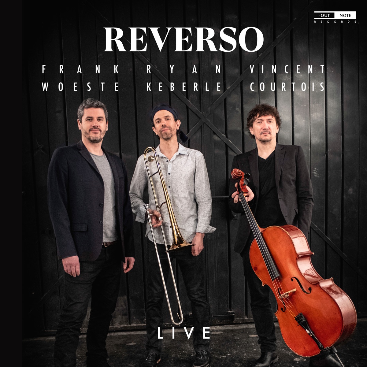 Reverso: Live by Frank Woeste, Ryan Keberle & Vincent Courtois album cover