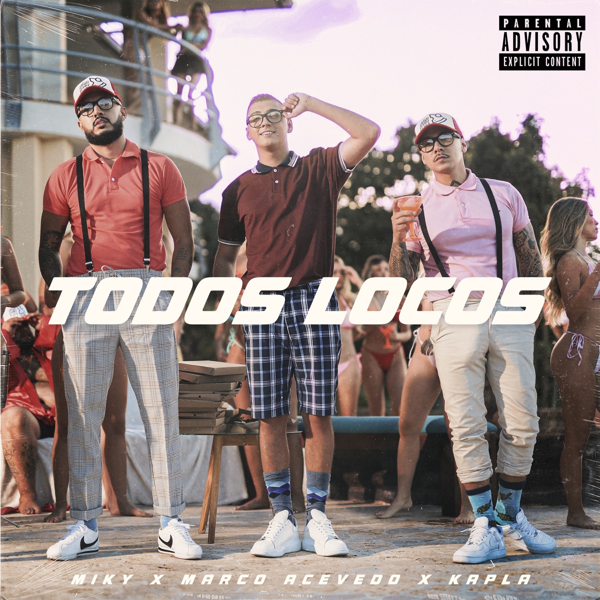 Todos Locos - Single by Kapla y Miky & Marco Acevedo album cover