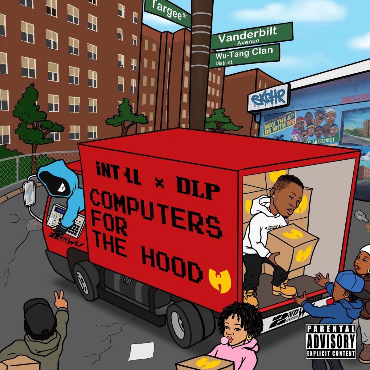 Computers for the Hood by iNTeLL & DLP #RespectTheProducer album cover